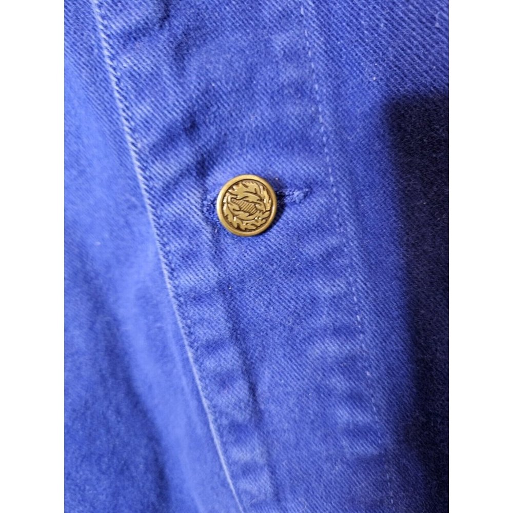 Code Zero Abstract Vtg Button Front Ls Shirt Mens… - image 3